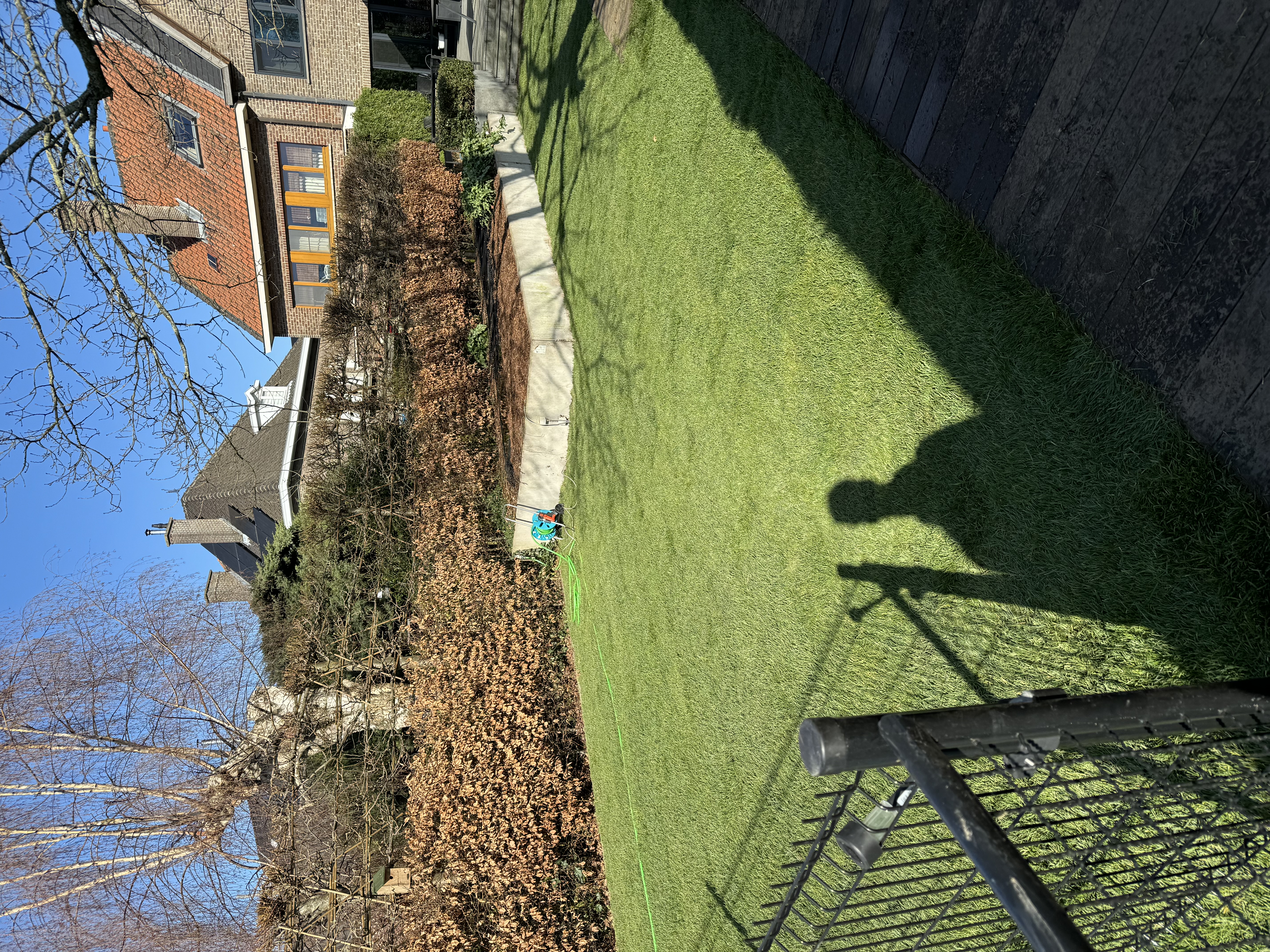 Na aanleg - Gazon & Afsluiting Project