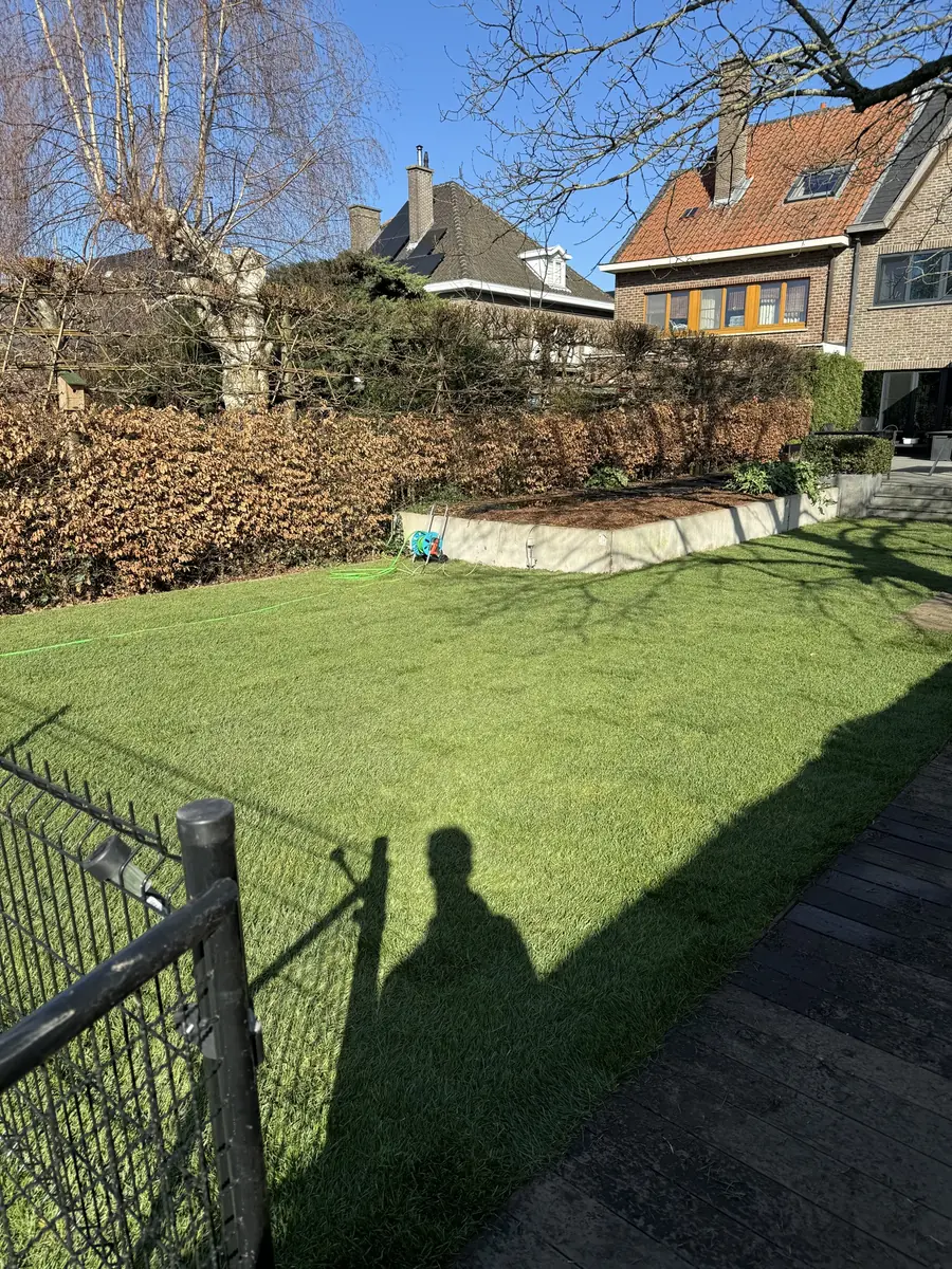 Na aanleg - Gazon & Afsluiting Project