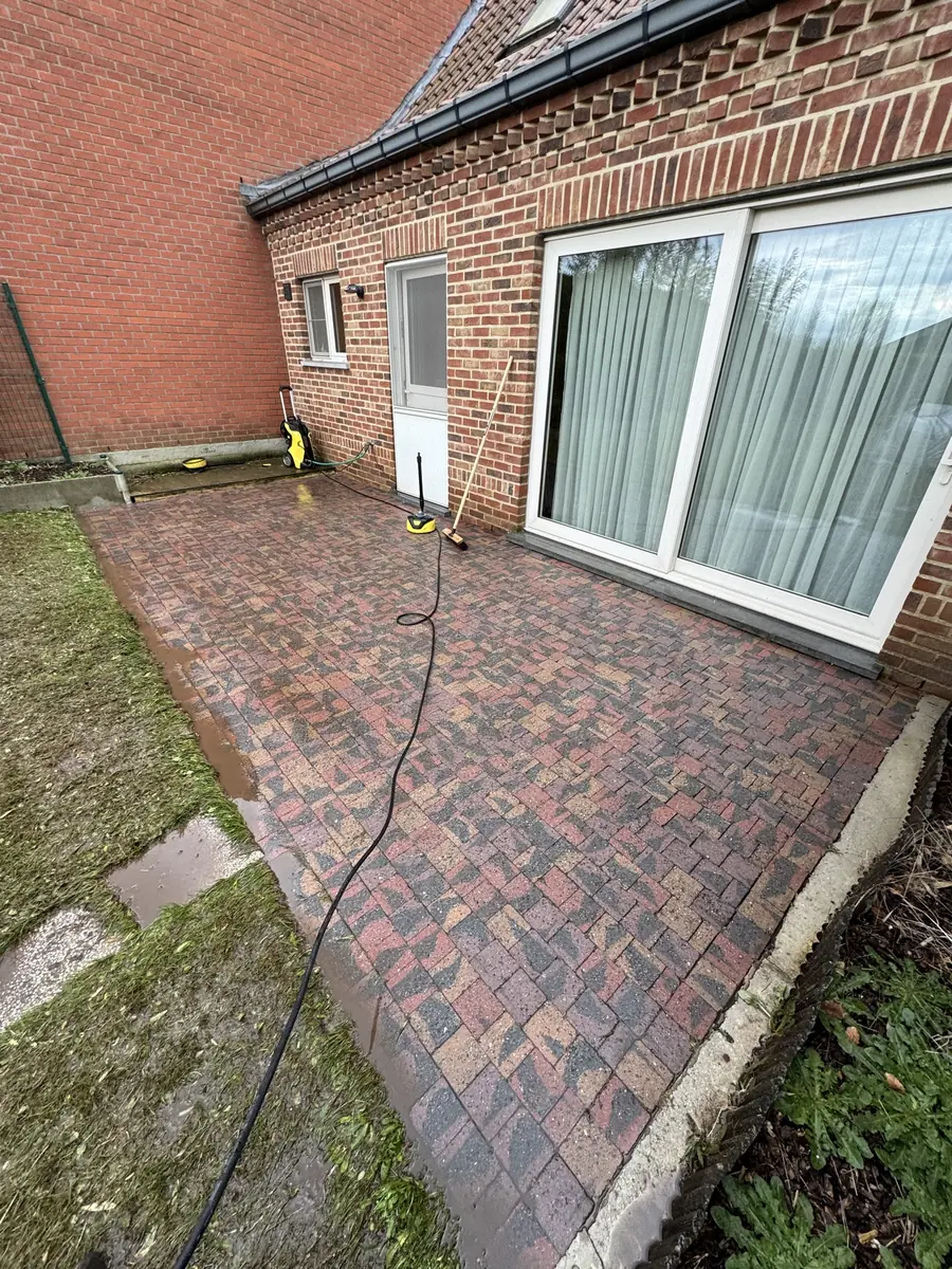 Na reiniging - Terras Hogedrukreiniging