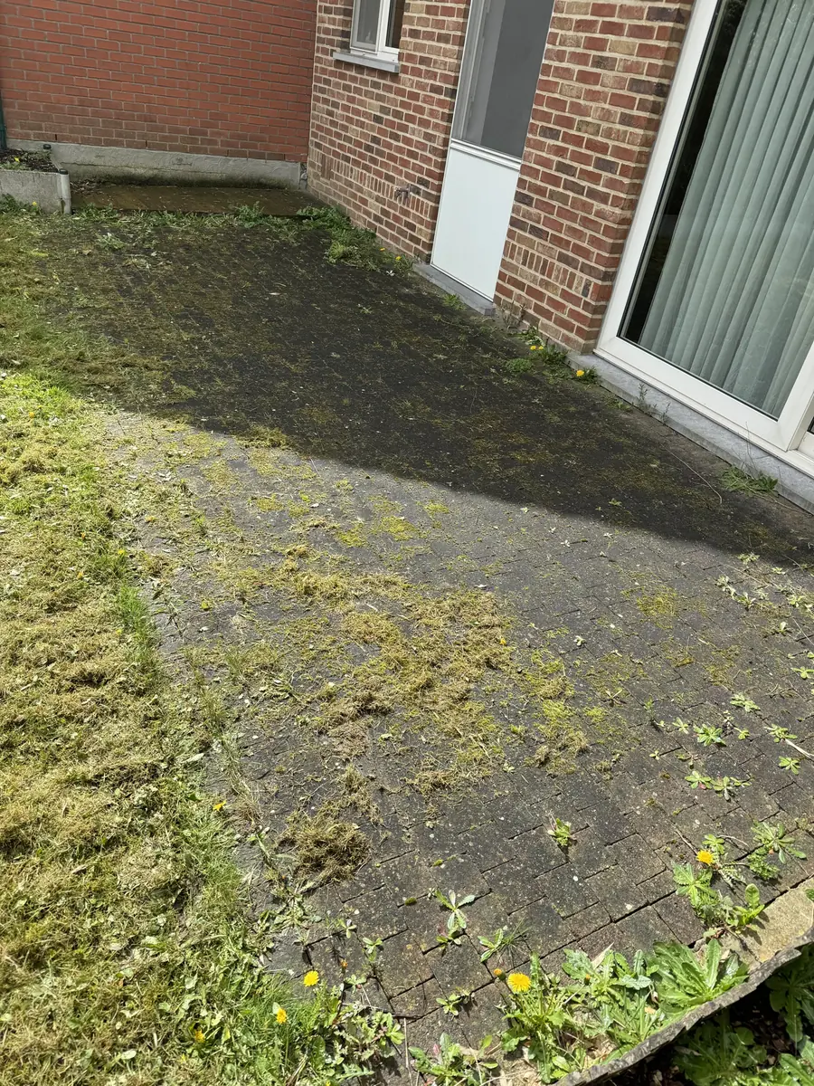 Voor reiniging - Terras Hogedrukreiniging